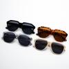 European and American retro oval large frame sunglasses, men's and women's tide star models, rice nail sunglasses, street shooting glasses s