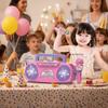 Plastic Karaoke Children's Toy Connect Phone Karaoke Machine Singing Machine  Entertainment