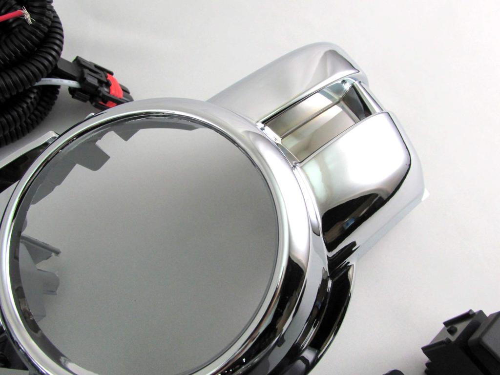 BRIGHTZ NV350 Caravan E26 Early Fog Light Retrofit Kit Chrome KS2E26 KS4E26 KS2E KS4E 26 NV350 NV V350 350 Caravan Wagon 30687 (Wagon) [FOG-H-097]