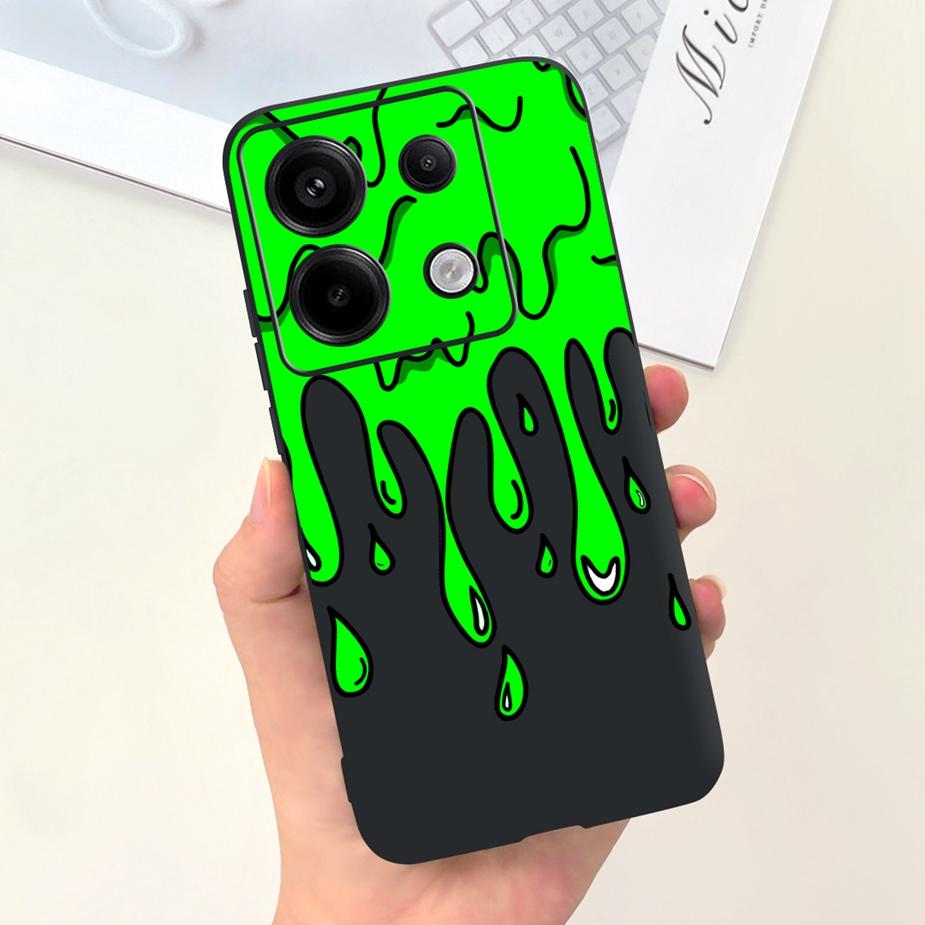 For Xiaomi Poco X6 Pro 5G Case Cute Fashion Cartoon Cover Soft TPU Phone Cases For Xiaomi Poco X6 PocoX6 Pro X6Pro Fundas Bumper