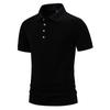 Men's Summer Business Casual Polo Shirts Lightweight Moisture Wicking Tee Tops Short Sleeve Golf Shirts for Men Breathable Dry Fit Collared T-Shirts