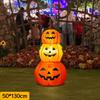 Lanterna Zucca Fantasma Gonfiabile per Decorazioni di Halloween Indoor/Outdoor