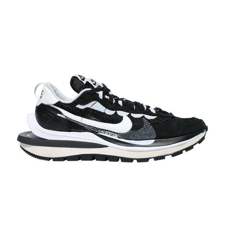 Sacai x Nike VaporWaffle Schwarz Weiß Unisex Sneaker Summit-White Pure-Platinum CV1363-001