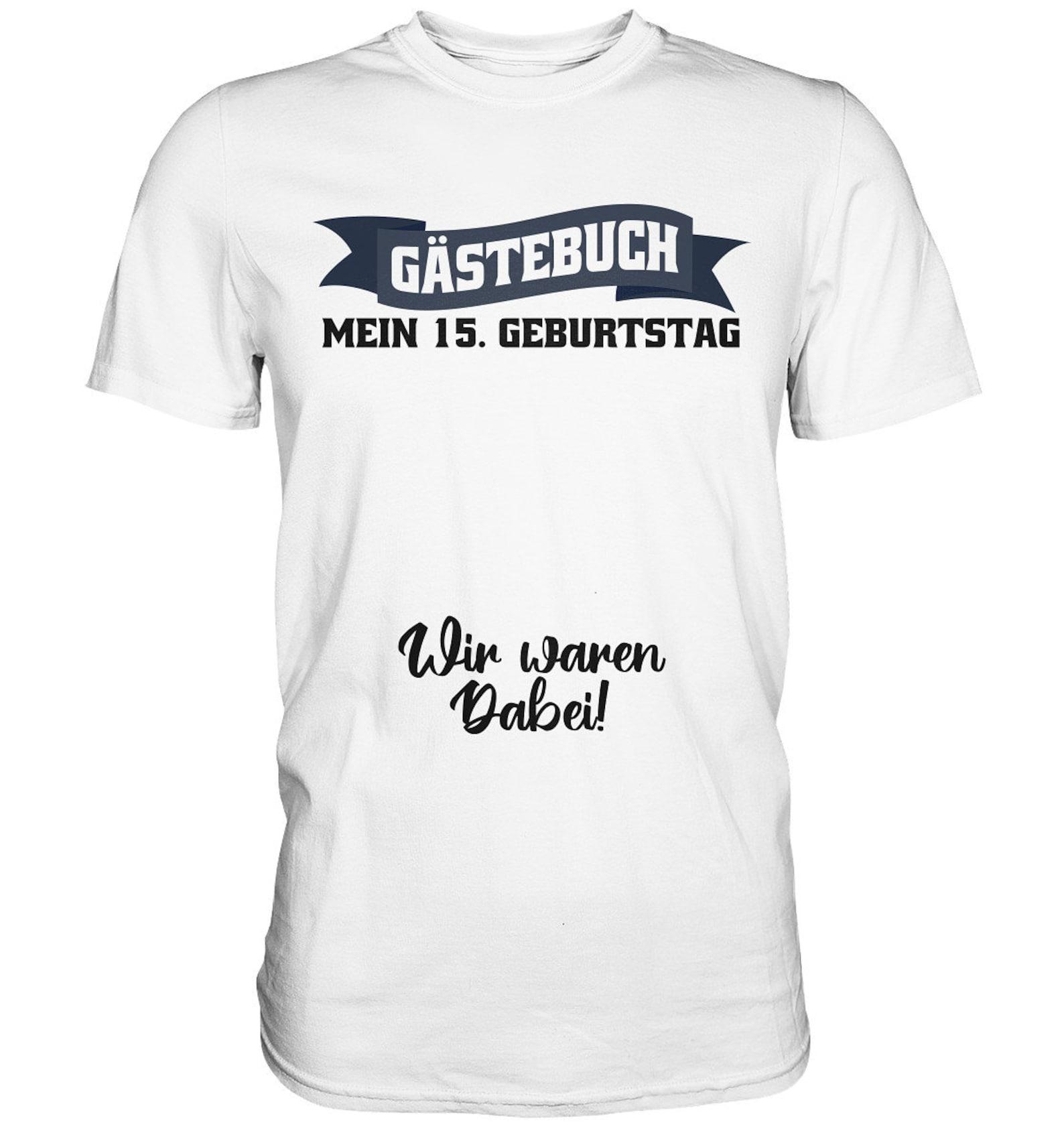 My Guestbook 15th Birthday 15 Years Gift Ideas - Premium Shirt S