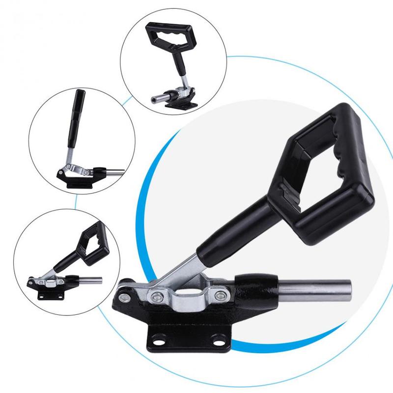 304 E Handle Push-pull Fast Fixture Tool Clamp Compactor Heat Press Machine Thermal Transfer Carbon Steel Sublimation Putter Stroke 42 mm