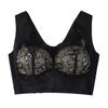 Reggiseno da Donna con Spalline Larghe in Pizzo Senza Cuciture Morbido Traspirante Stile Canotta Reggiseno Imbottito Push Up Reggiseni Elasticizzati Biancheria Intima da Donna