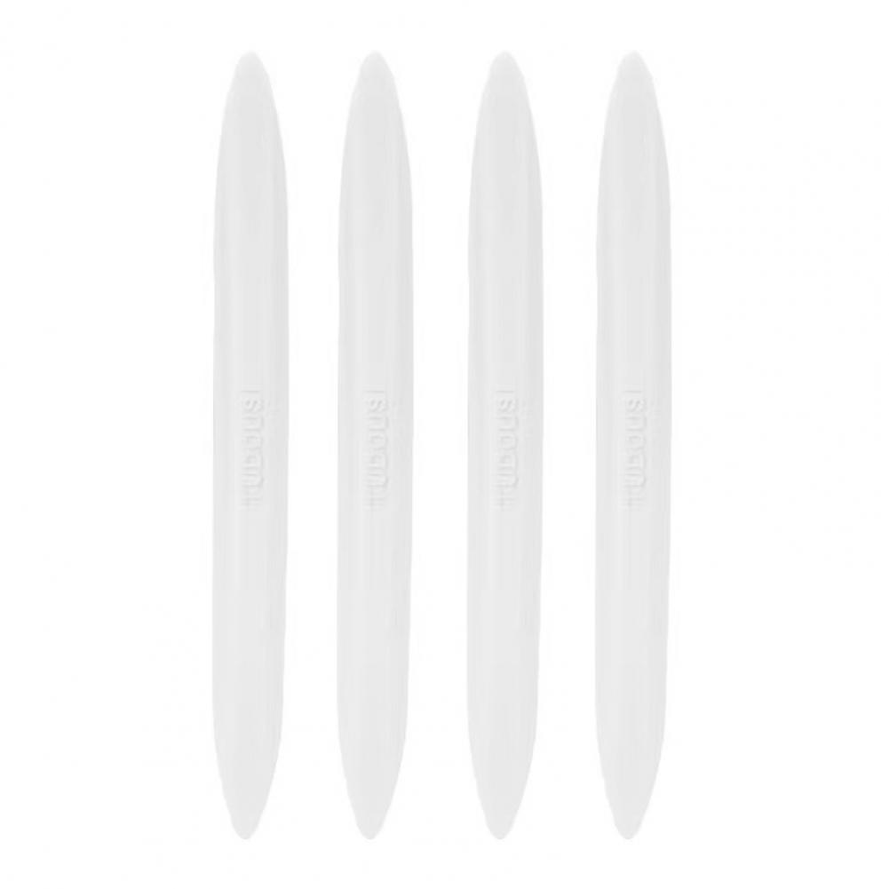 

4 шт., наклейки на кромку двери автомобиля, защита от столкновений, силиконовые боковые защитные ограждения для зеркала заднего вида, защита S чистый