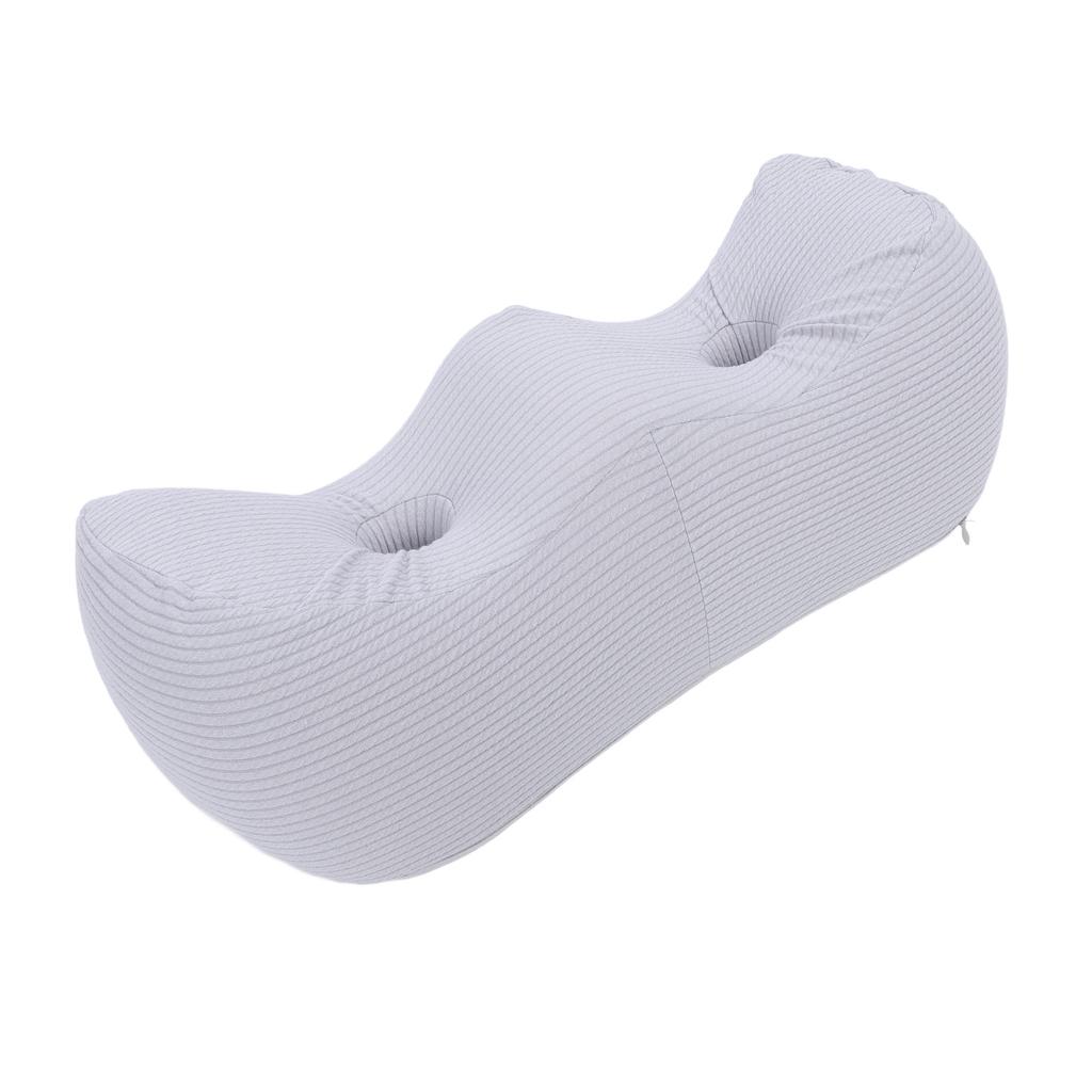 Leg Pillow Ergonomic Soft Breathable Skin Friendly Memory Foam Leg Elevation Pillow for Home Salon