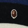 A Bathing Ape Wool Blend Border Long Sleeve Sweater L Knit Men's Used