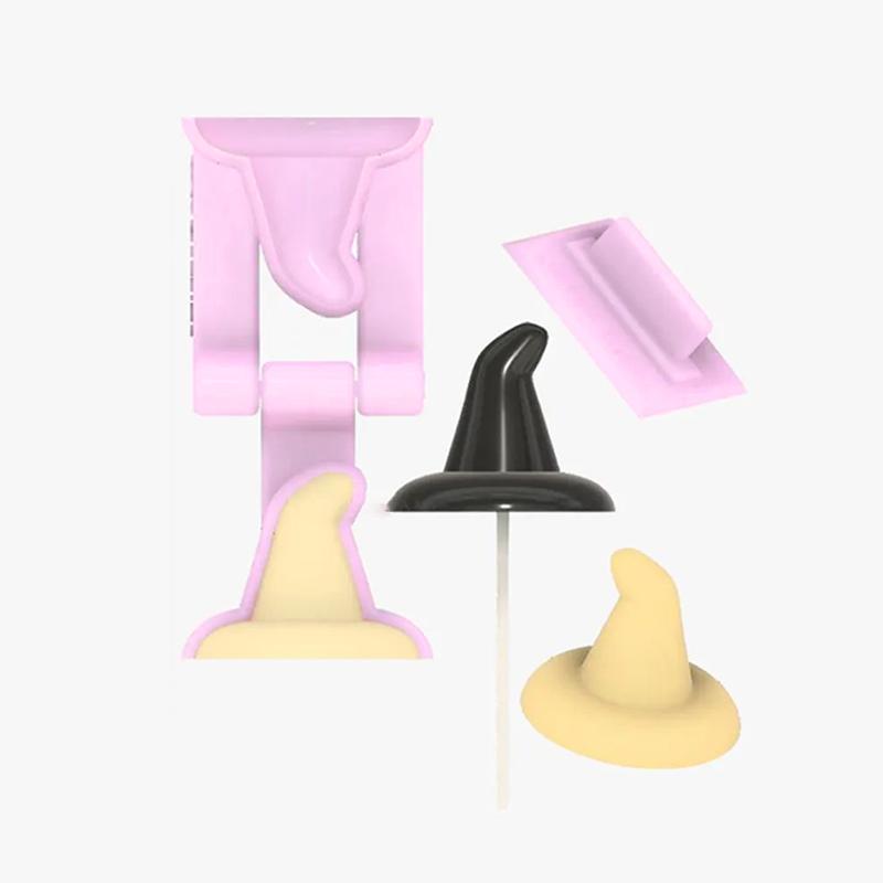 Halloween Ghost Pumpkin 3D Cake Molds Cake Cutter And Pusher Non-stick Doughnut DIY Clay Candle Making Home Parties Baking