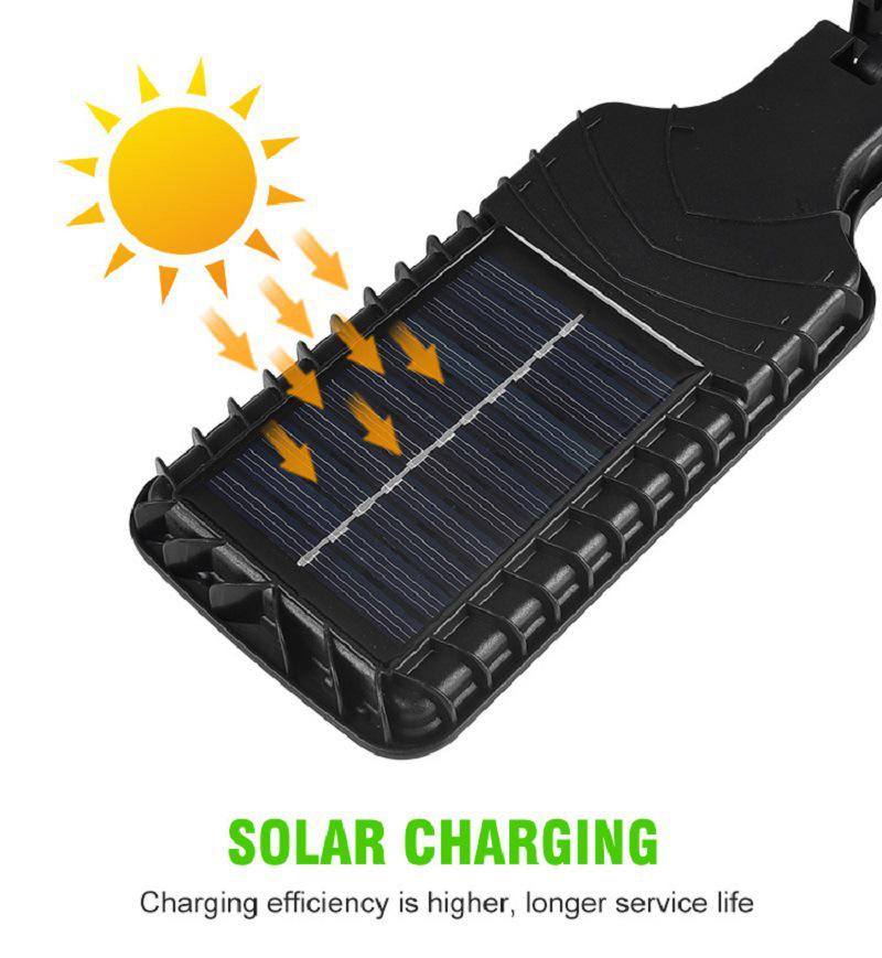 Waterproof Solar LED Street & Courtyard Light with Motion Sensor