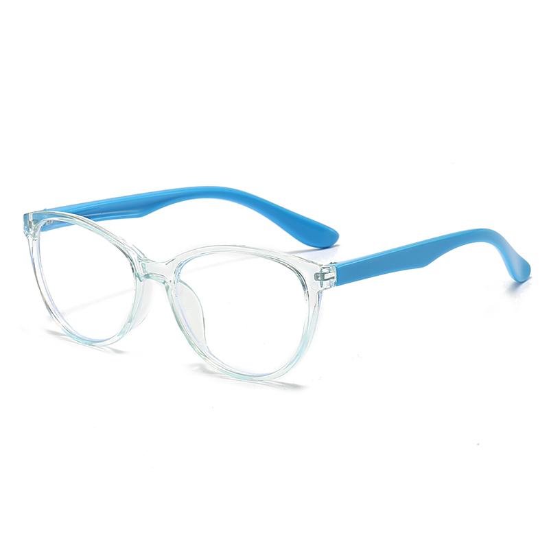 Anti-Blue Light Glasses Exquisite Round Children Eyewear Luxury Kid Eyeglasses Blue Light Blocking Boy Girl Computer Eyeglas