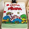 1 Stück Pimpa-Print Flanelldecke, Hohe Qualität, Bequem für alle Jahreszeiten, Heimdekoration, Wärme und Komfort, Perfekt für Weihnachtsgeschenke109