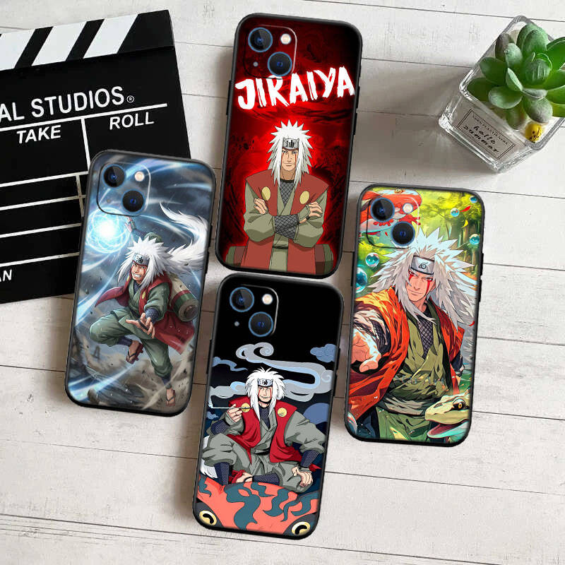MH99 Naruto Jiraiya Phone Shell Case for Redmi Note 12 12S 12C 13 13C 13R 14 14S 14R 14C Pro Max Plus A3 A3X A4 A5 11A 13X