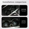 MQRE3 Hot 2025 Carbon Car Coaster Mat Interior Water Cup Pad Cushion For BMW X3 X5 M5 M3 E46 E90 E60 F10 E39 F30 E36 G30 E87 E70 E91 E