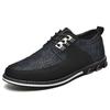 Fashion 2025 Summer Autumn Leather Men Shoes Casual Shoes Lace-Up Loafers Business Wedding Dress Shoe Big Size 38-48 Botas Para Hombre