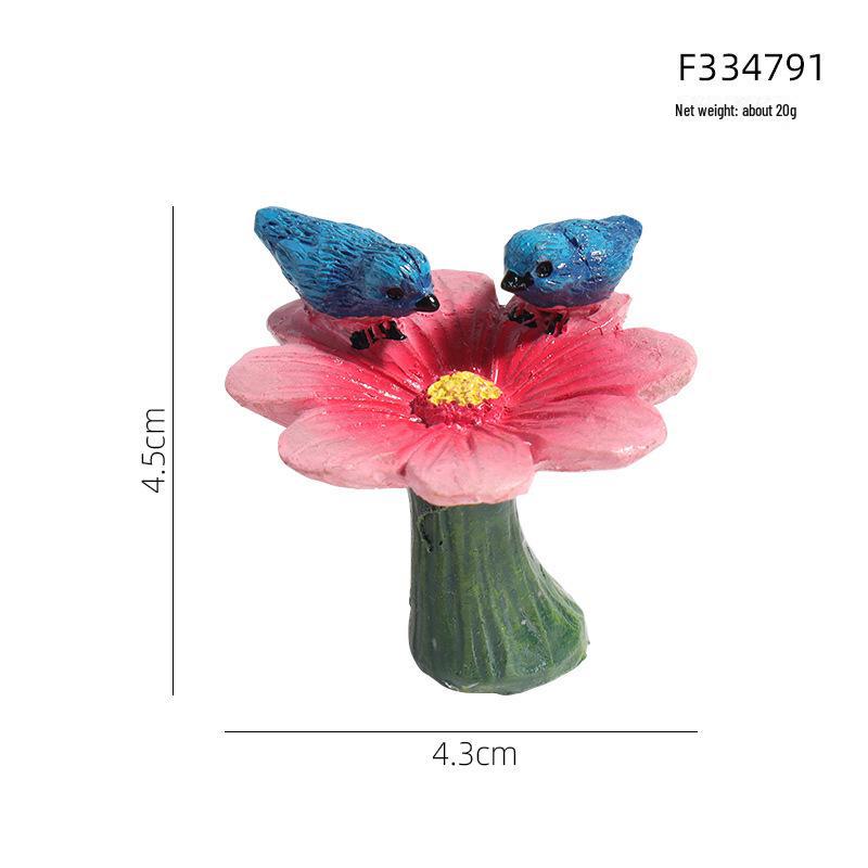 Dinosaurier-Feengarten-Harzornamente – DIY-Mikrolandschafts-Blumentöpfe