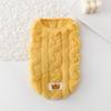 Winter Warm Dog Pullover Clothes for Small Dog Cats Outdoor Soft Fleece Jacket Vest Coat for Pet Chihuahua Yorkies Corgi Costume