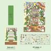 Micro Ink 3D Cartoon Decompression Stickers for DIY Miniature Scene Journals