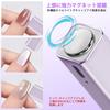 CGBE Gel Nail Light 3W Rechargeable Mini LED Nail Fast Curing Light for Compatible with All Home Use Stand Pen-Type Lamp, Handy, Drying, Resin,