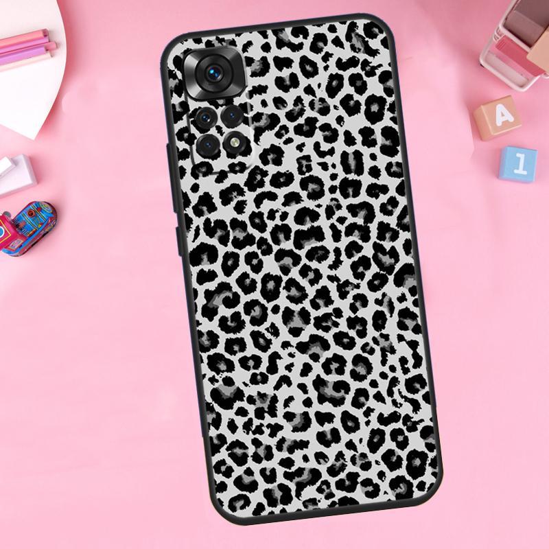 Leopard Print For Xiaomi Redmi Note 14 10 11 12 13 15 Pro Plus Phone Case For Redmi 15C 14C 10C 12C 13C 15
