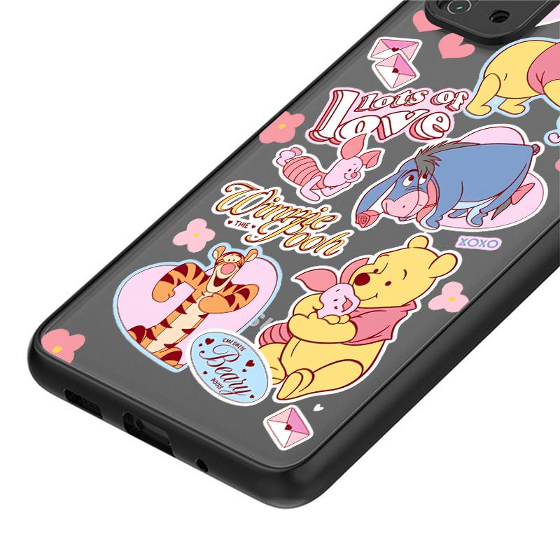 Winnie The Pooh Case for Samsung Galaxy S26 S24 Plus S22 S23 FE S25 Ultra S21 S20 Note 20 10+ Funda Phone Cover