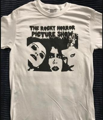 Rocky Horror Retro Cult White Tshirt Size S5XL Unisex T-Shirt