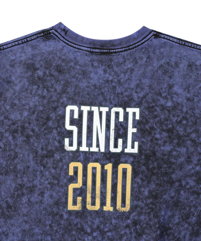 THISISNEVERTHAT Faded Basketball Tee Purple Blue