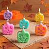 Pumpkin Chocolate Mold Fall Thanksgiving Pumpkin Silicone Mold With 6 Grids Non Stick Dessert Baking Tray Pastry Baking Pan For
