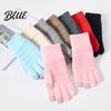 Touch Screen Knit Gloves for Cold Weather Knitted Touchscreen Men Women Winter Warm Thermal Gloves Thickened Soft Acrylic Cycling Plush Lining