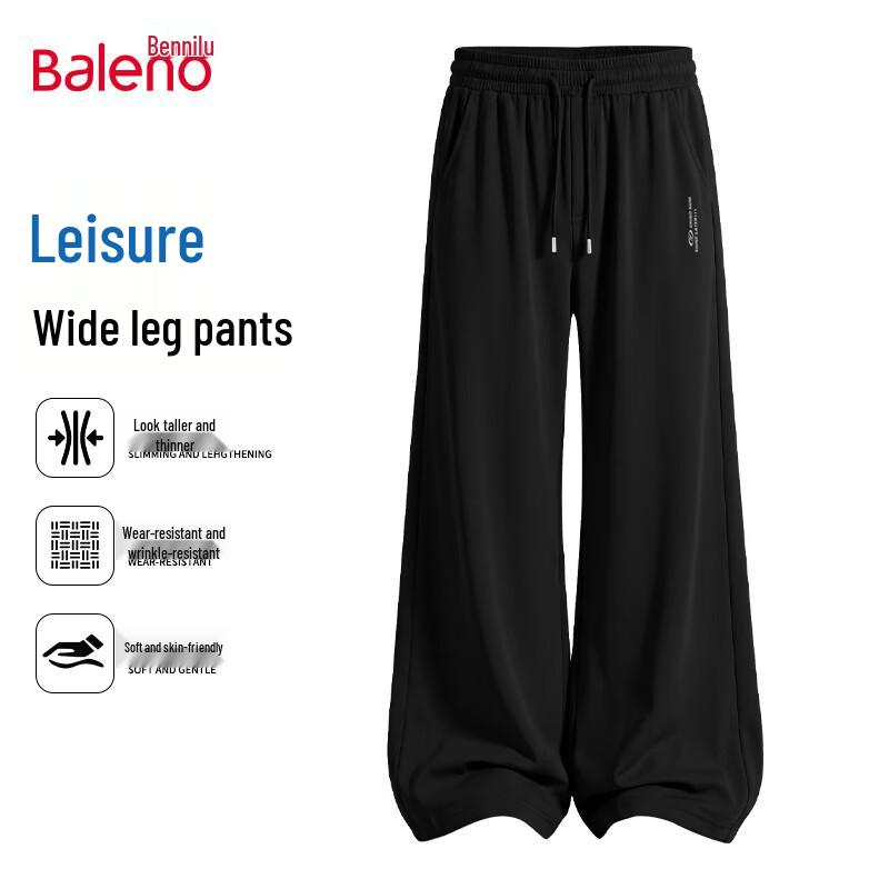 Baleno Men's Waffle Knit Straight Leg Casual Pants