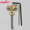 New Set Of 3 Sw3 Goto Brass Swivel Guitar Bridge Saddles With Wrench For Tl Tl Electric Guitar