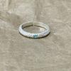 Women's 925 Sterling Silver Retro Ring - Light Luxury, Colorfast, Versatile, High-End.