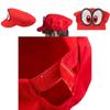 Odyssey Hat Unisex Red Baseball Cap Cosplay Costume Accessory For Adults And Kids
