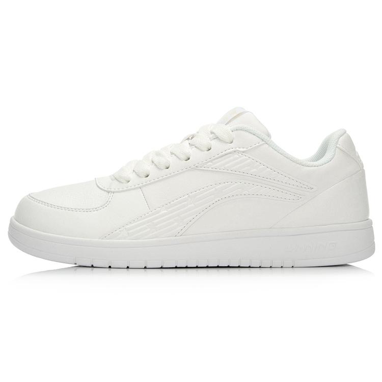 

Li Ning Wave Textile, Artificial Leather Comfortable Slip Resistant, Abrasion Resistant, Lightweight Low top ALCK065-1 43.5