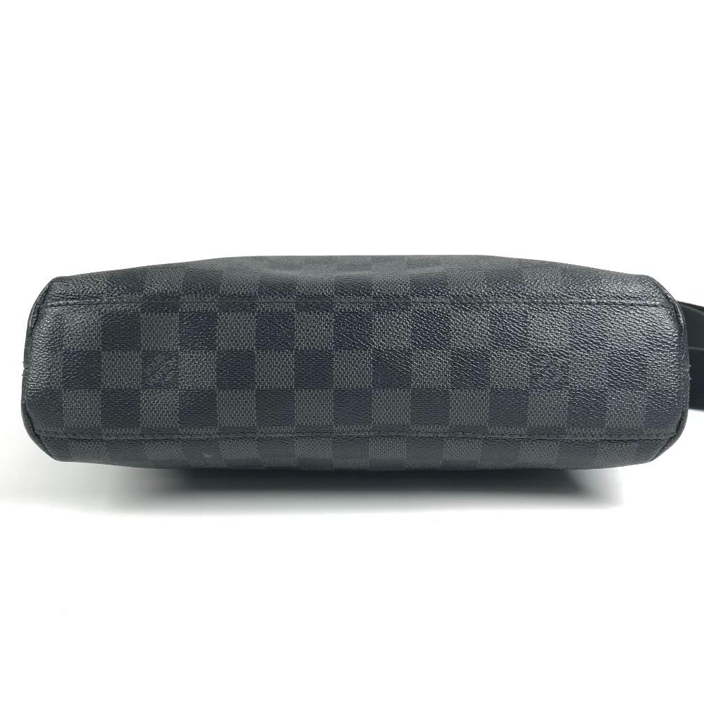 Louis Vuitton  N41211  Damier Graphite Mick PM Crossbody bag Shoulder Bag Black