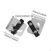 2x Snare Drum Strap Mounting Rack with Screws Hardware Metal Easy to Install Sturdy Adapter