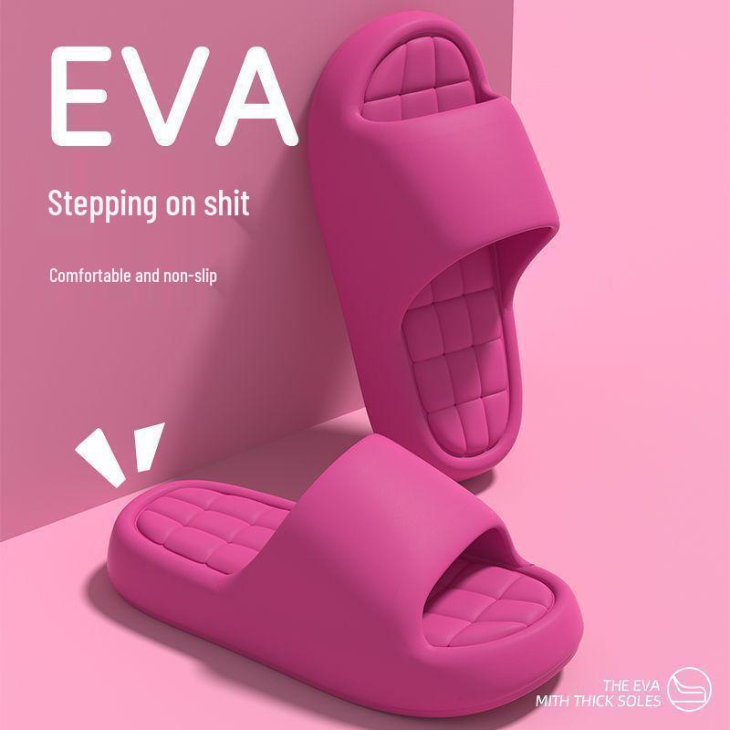 EVA Thick Sole Non-Slip Slippers: Odor-Free Comfort for Indoor and Outdoor Wear (Unisex, Summer 2025)
