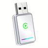 Wireless 2-in-1 CarPlay and Android Auto Adapter, Suitable for Wired Systems, Compatible with i0S 10+/Android 11+