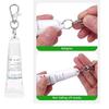 Lightweight Lip Balm Holder Universal Lip Balm Caps Portable Keychain Holder for Aquaphor Lip Care