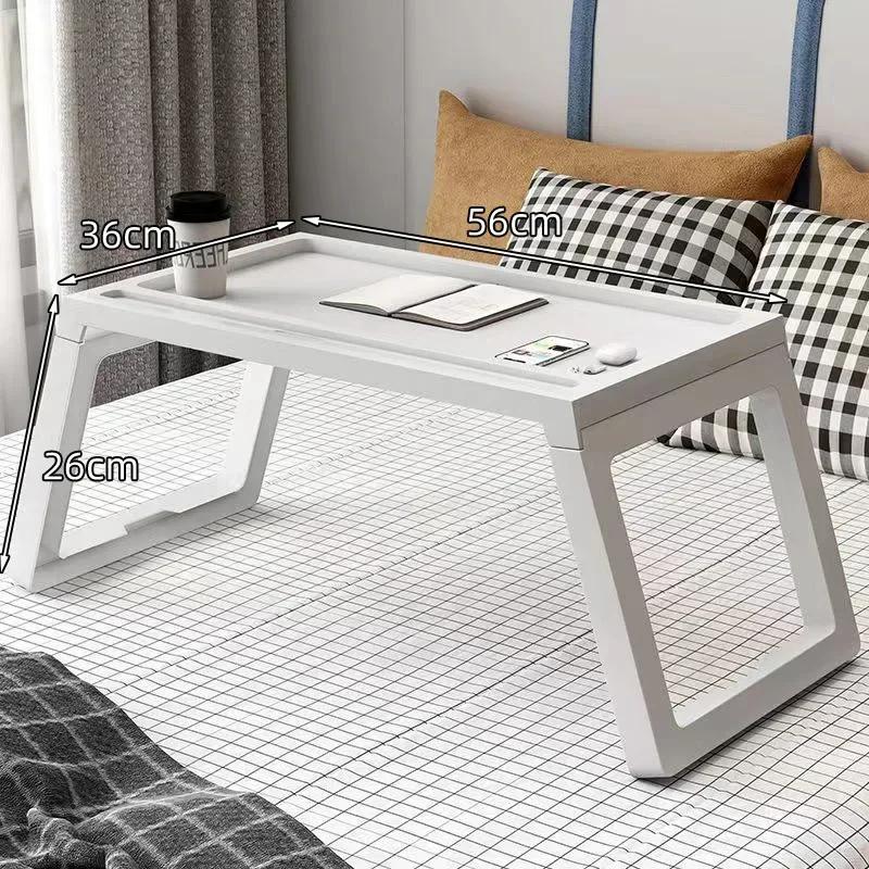 Bett Lässiger Tisch Klappbarer Laptop Tisch Einfacher Schreibtisch am Bett Tragbarer Picknick Camping Tisch Schlafzimmer Erkerfenster Wohnheim Kleiner Tisch