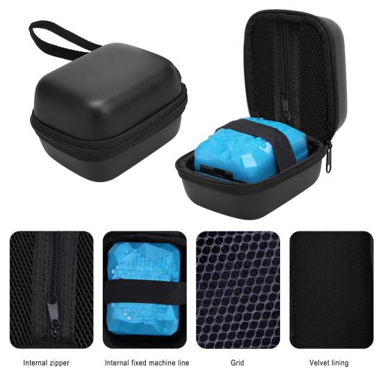 Hard Carrying Case Portable Shockproof Waterproof Case Compatible with Batteries Protective Storage Box for Bitzee Virtual Digital Pets Daily Use