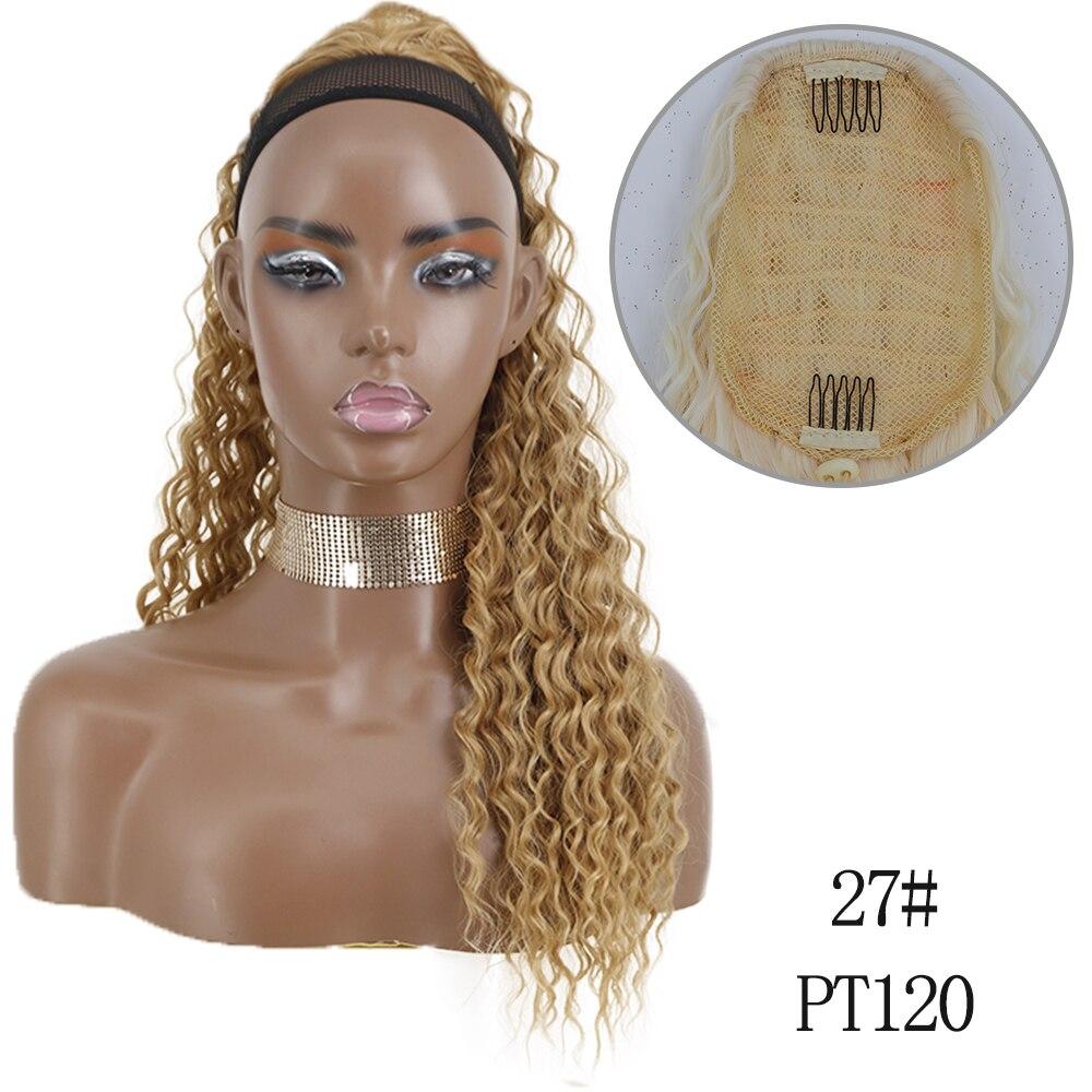 

MISSQUEEN длинный волнистый хвост на шнурке для женщин, синтетические волны, зажим для наращивания волос в шиньоне, черные искусственные волосы 26inches140g&China