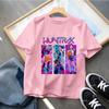 Baby Girls T Shirt Children's Clothing KPop Demon Hunters Fans Gifts Kids Clothes Fashion Casual Tops
