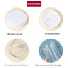 1Pcs 100/150/200/300Ml Plastic Empty Transparent Wide-Mouth Jar With Lid Cosmetic Makeup Cream Jar Loose Powder Pots Travel
