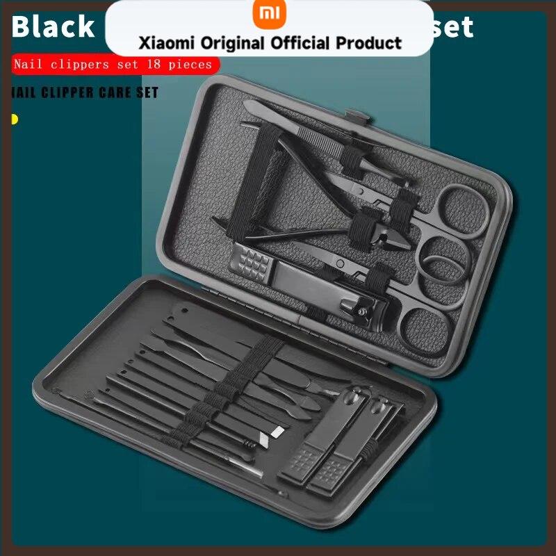 Xiaomi Nail Clipper Set Nail Clipper Set Case Diagonal Nail Clippers Pedicure Tools Ear Pick Scoop Magic Nail Tools To Remove Dead Skin