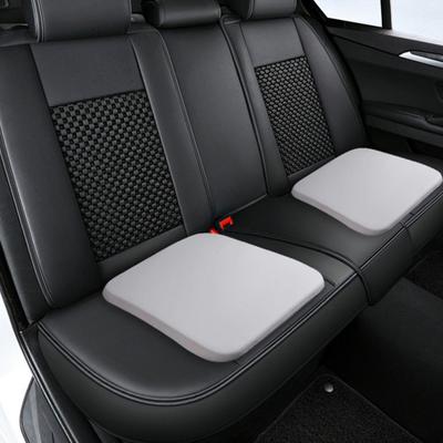 Memory Foam Sitzkissen mit Bändern Langsamer Rückprall Vier Jahreszeiten Rutschfest Waschbar