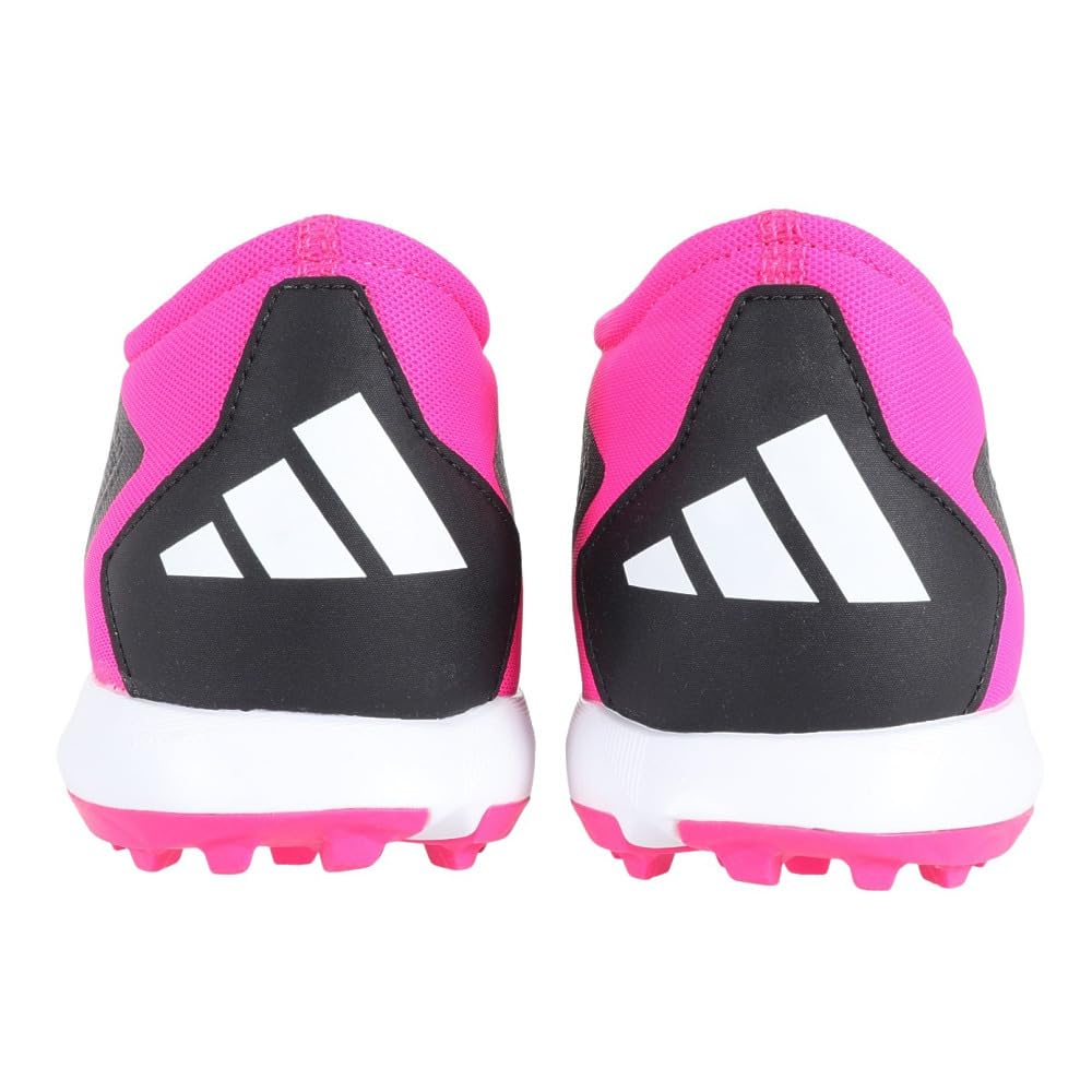 Adidas Predator L TF LTC76 Futsal Core Shock Pink Size 2E Accuracy.3 Shoes, Black/Footwear White/Team (GW4640), 25.5 Cm,