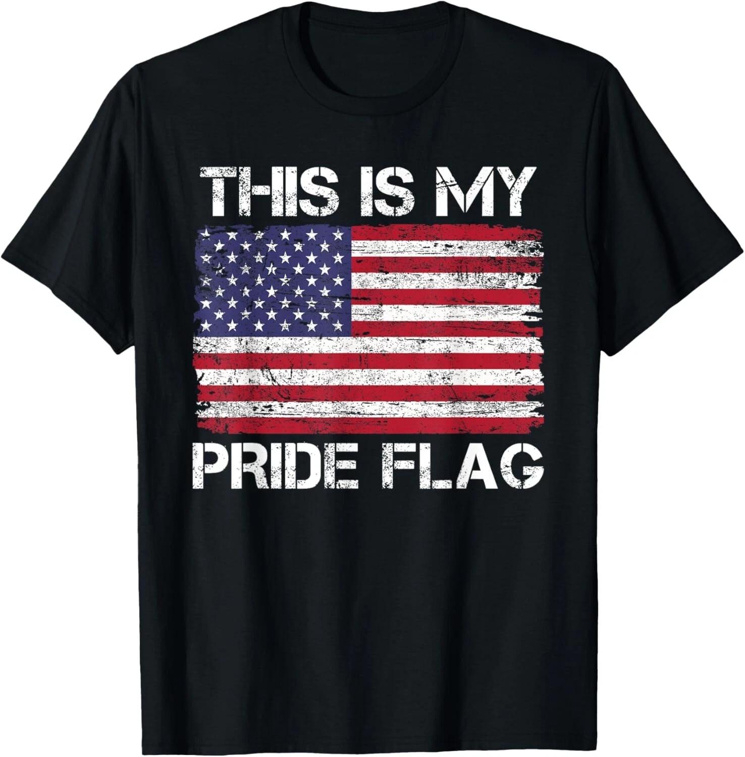 

This Is My Pride Flag USA American 4th Of July Patriotic Gift Unisex T-Shirt 4XL