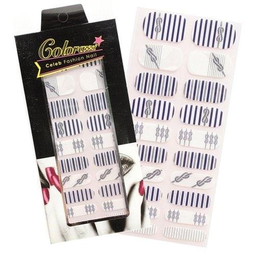 

Colorazzi Nail Sticker (Marine Stripe)/Self Nail Art